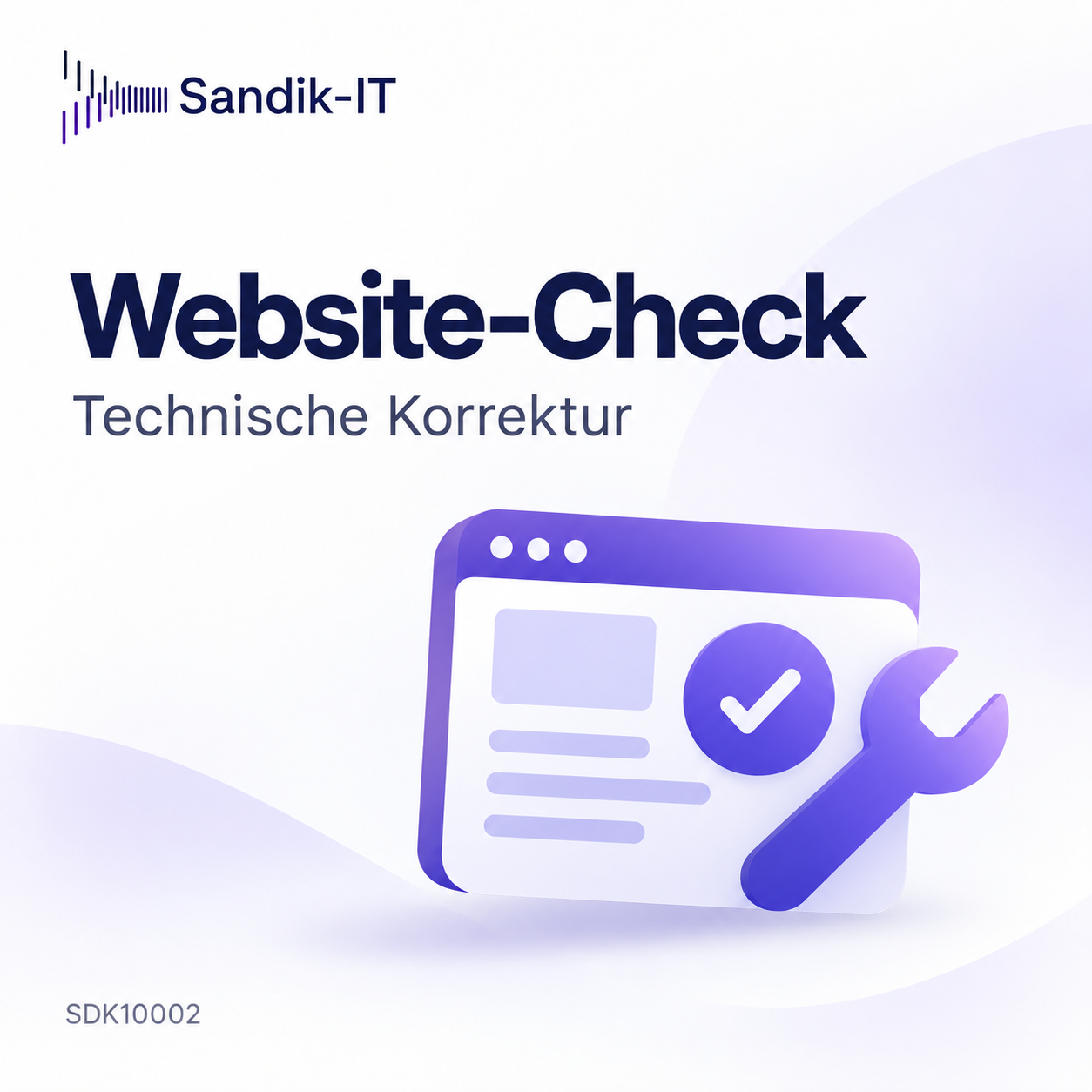 Technische Website-Korrektur nach Sandik-IT Website-Check