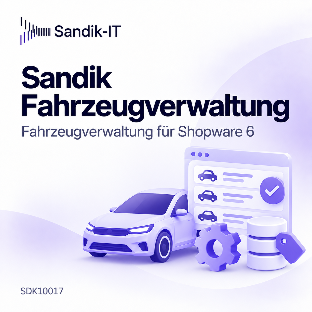 Sandik Fahrzeugverwaltung – Fahrzeugfilter für Shopware 6